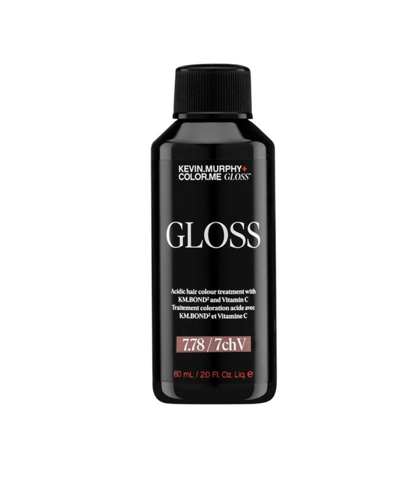 Vopsea de păr demi-permanentă Kevin Murphy Color.Me Gloss, nuanța 7.78 / 7CHV, 60 ml