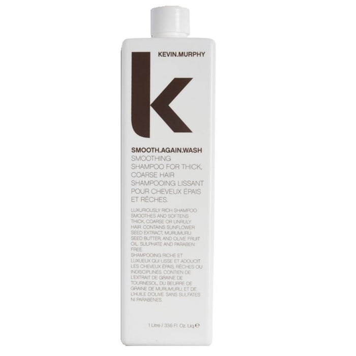 Șampon Kevin Murphy Smooth Again Wash, pentru netezire, pentru păr gros și aspru, 1000 ml