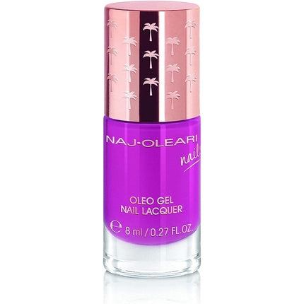 Lac Unghii Oleo Gel Naj Oleari, Violet, 8ml