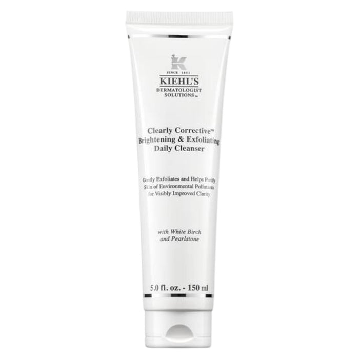Gel de curățare exfoliant Kiehl's Clearly Corrective, iluminator, pentru față, 150 ml