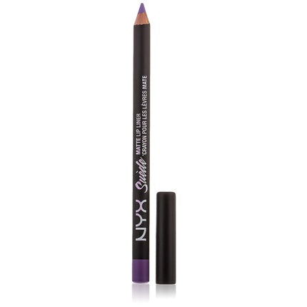 Creion buze mat, NYX Professional Makeup, Sway/Glitz, culoare mov