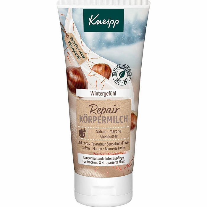 Loțiune de corp Kneipp Winter Feeling, reparatoare, pentru piele uscată și aspră, 175 ml