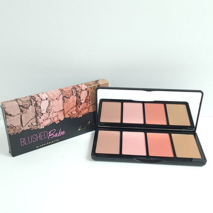 Paletă de farduri L.A. Girl Blushed Babe Coral Nude