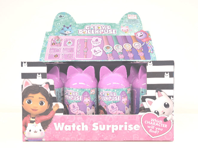 Set de accesorii SpinMaster Gabby's Dollhouse Watch Surprise, 6 accesorii, 6+ ani