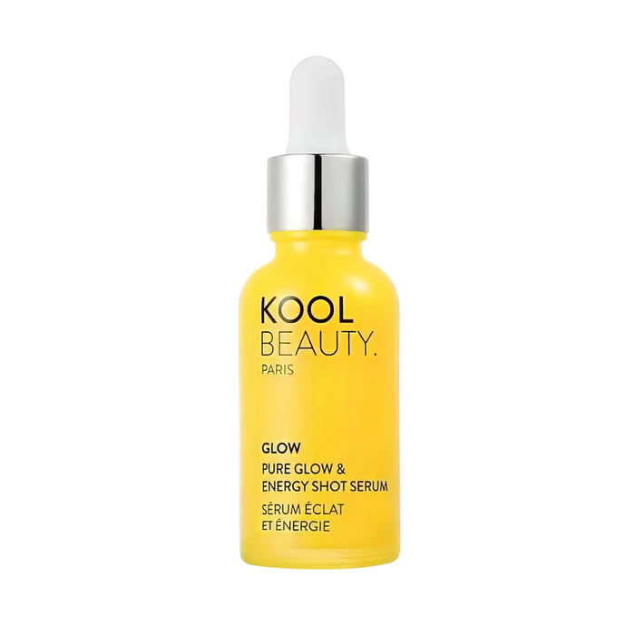 Ser de față Kool Beauty Pure Glow & Energy Shot, pentru strălucire, 30 ml