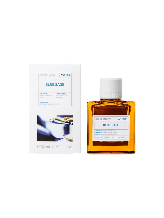 Apă de toaletă Korres Blue Sage, pentru bărbați, 50 ml