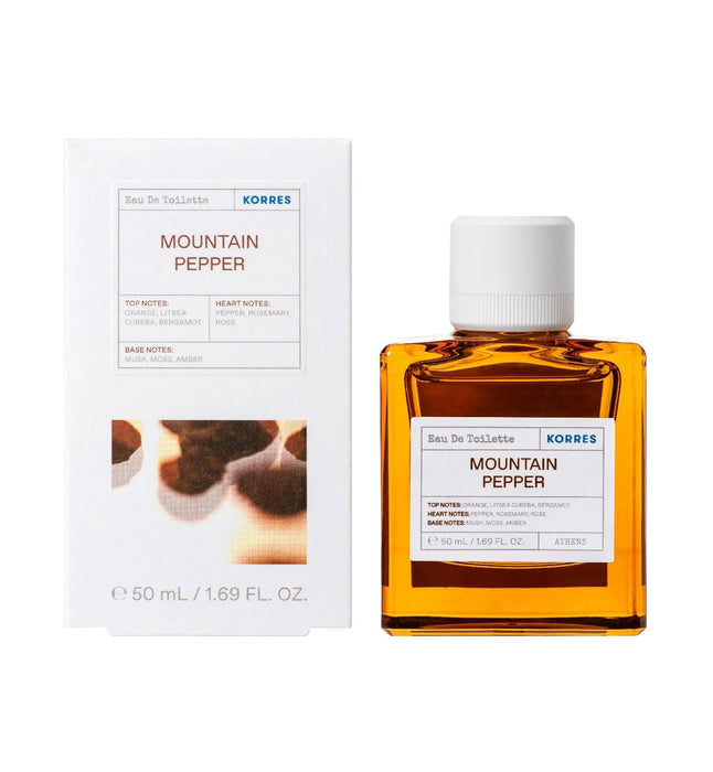 Apă de toaletă Korres Mountain Pepper, unisex, 50 ml