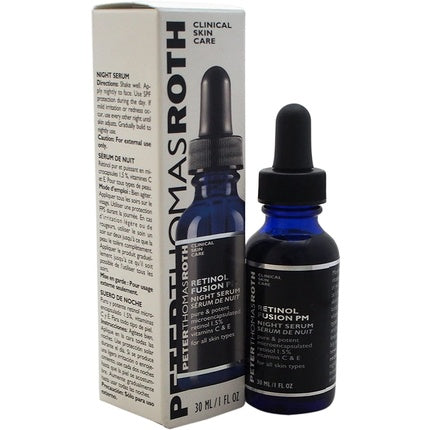 Serum de Noapte cu Retinol, Peter Thomas Roth, Fusion PM, 30ml