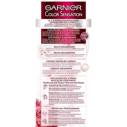 Vopsea de păr Garnier Color Sensation 6 Șaten Deschis