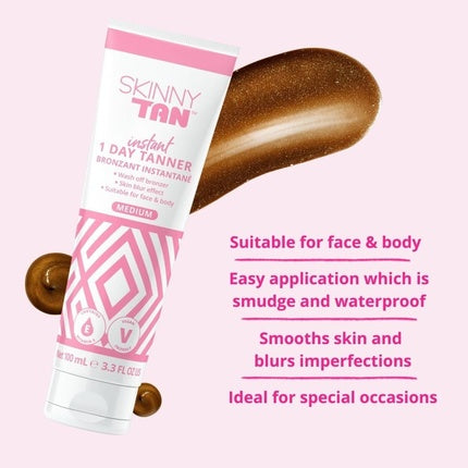 Autobronzant Skinny Tan Instant 1 Day, 100ml