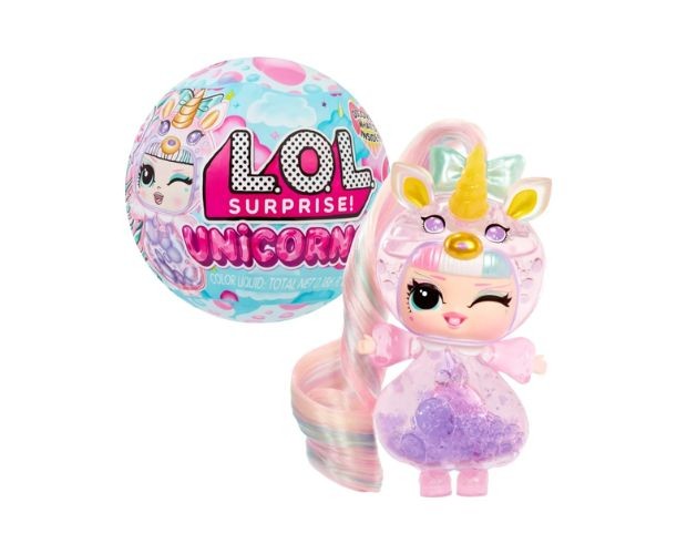 Păpușă colectibilă MGA L.O.L. Surprise Unicorns, tematică unicorn
