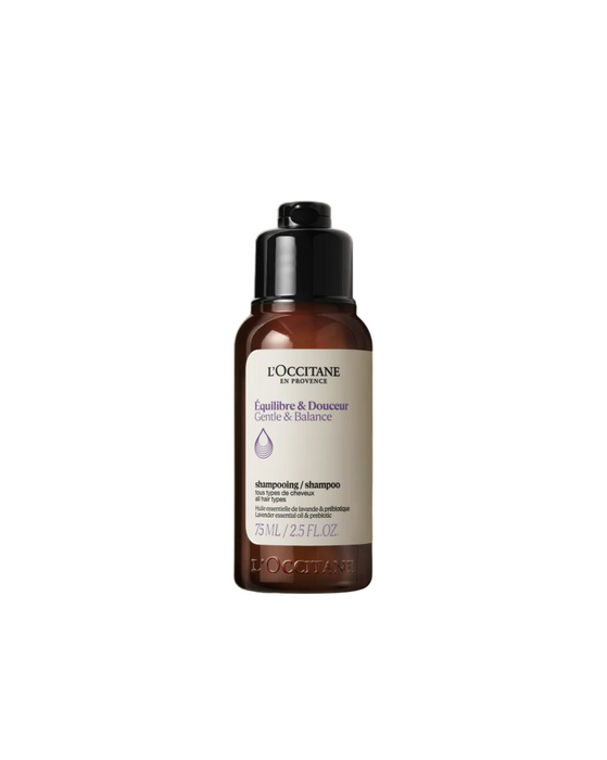 Șampon L'Occitane en Provence Gentle & Balance, pentru echilibrare, 75 ml