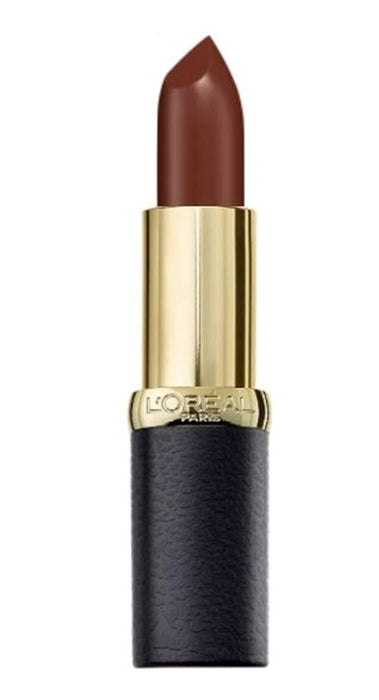 Ruj cremos L'Oreal Paris Color Riche Matte, nuanța B56 Brun Tenebreux