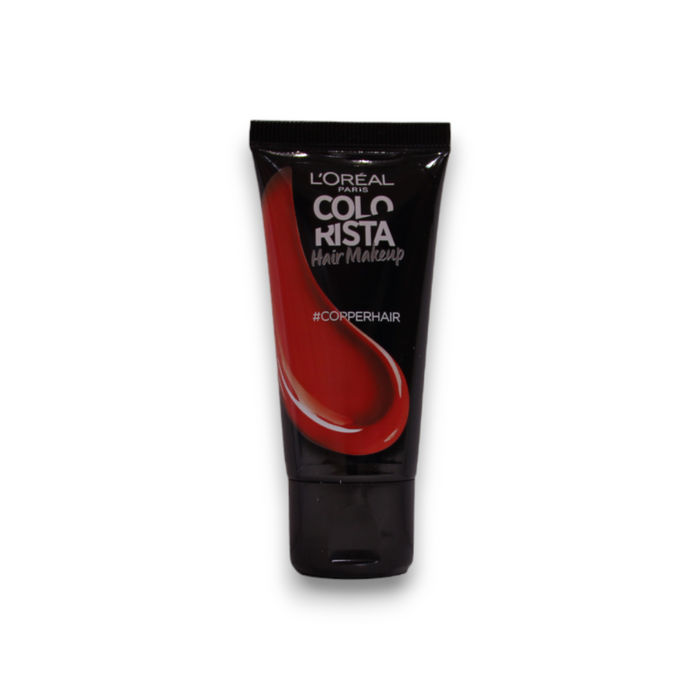 Vopsea temporară de păr L'Oreal Paris Colorista Hair Makeup, nuanța #COPPERHAIR, 30 ml