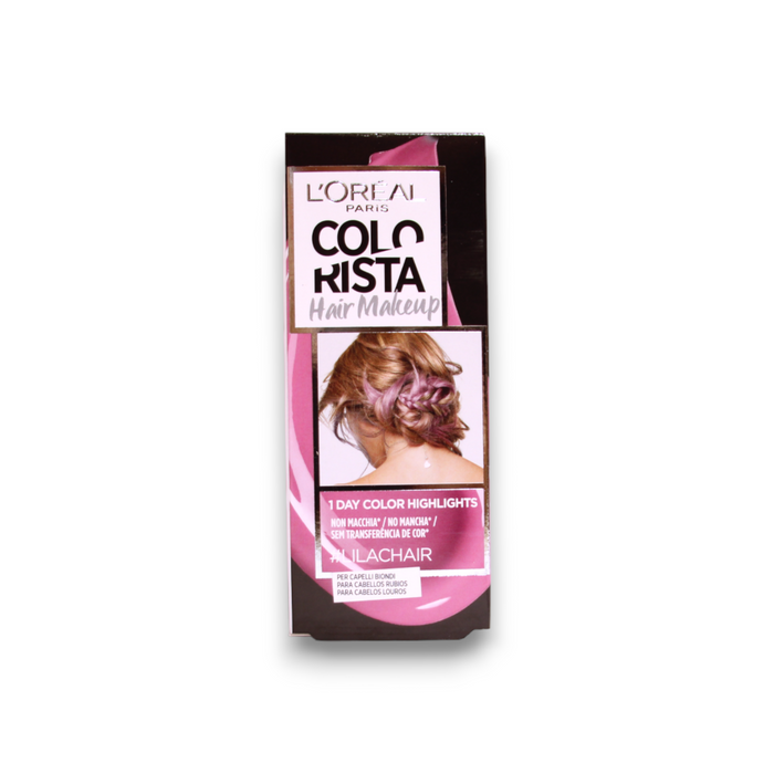 Vopsea de păr L'Oreal Paris Colorista Hair Makeup, nuanța #LILACHAIR, 30 ml