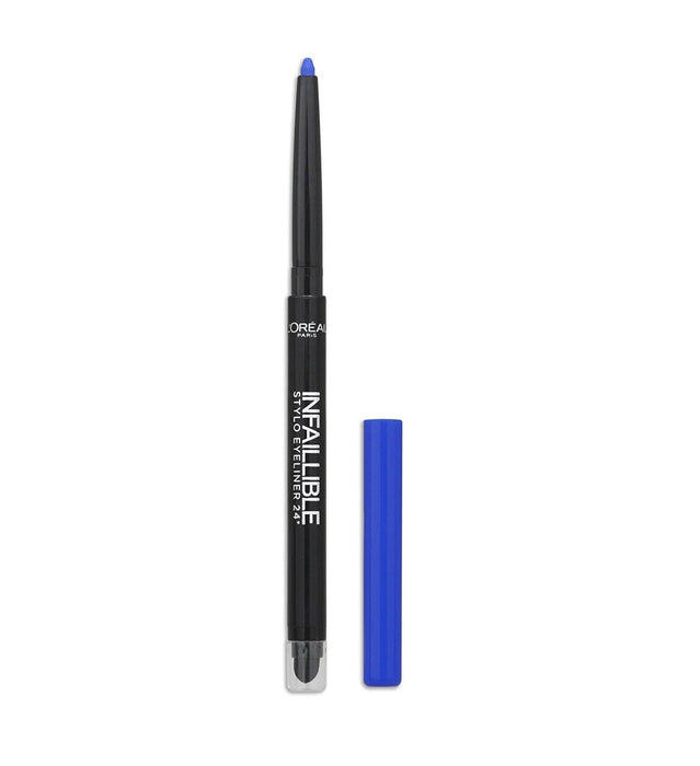 Creion eyeliner gel L'Oreal Paris Infaillible 24H, rezistent la apă, nuanța 314 Albastru rebel, 10 g