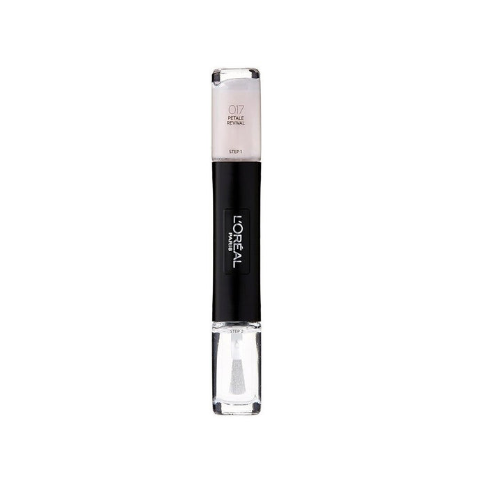Ojă de unghii L'Oreal Paris Infallible, efect de gel, nuanța 017 Revigorare Petale, 2 x 5 ml