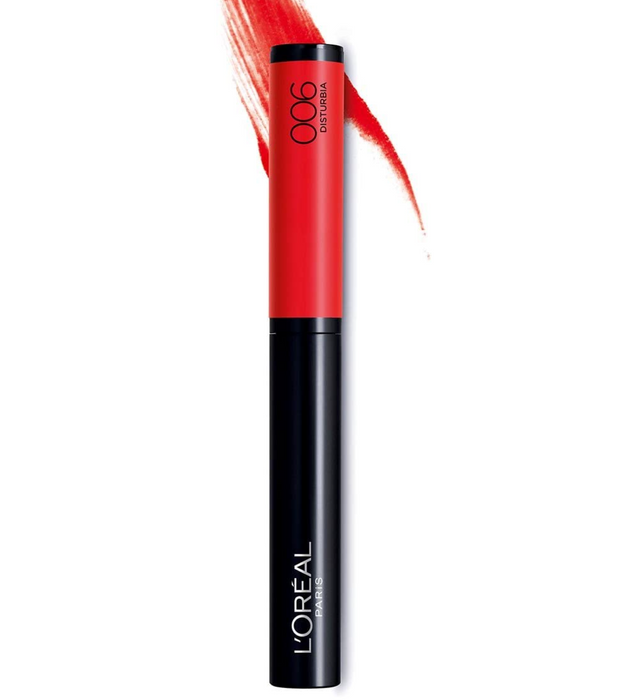 Ruj lichid L'Oreal Paris Infallible Matte Max, mat, nuanța 006 Disturbia, 11 g