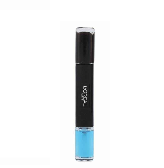 Ojă de unghii 2-în-1 L'Oréal Paris Infallible, nuanța 039 Vulpe Violet, 2 x 5 ml