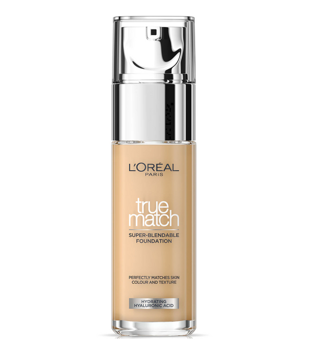 Fond de ten lichid L'Oreal Paris True Match Super-Blendable, nuanța 2N Vanilie, SPF 17, 30 ml