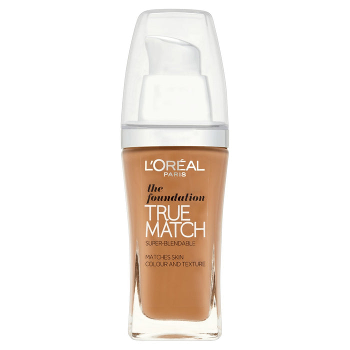 Fond de ten lichid L'Oreal Paris True Match, nuanța C7 Ambre Rose, SPF 17, 30 ml