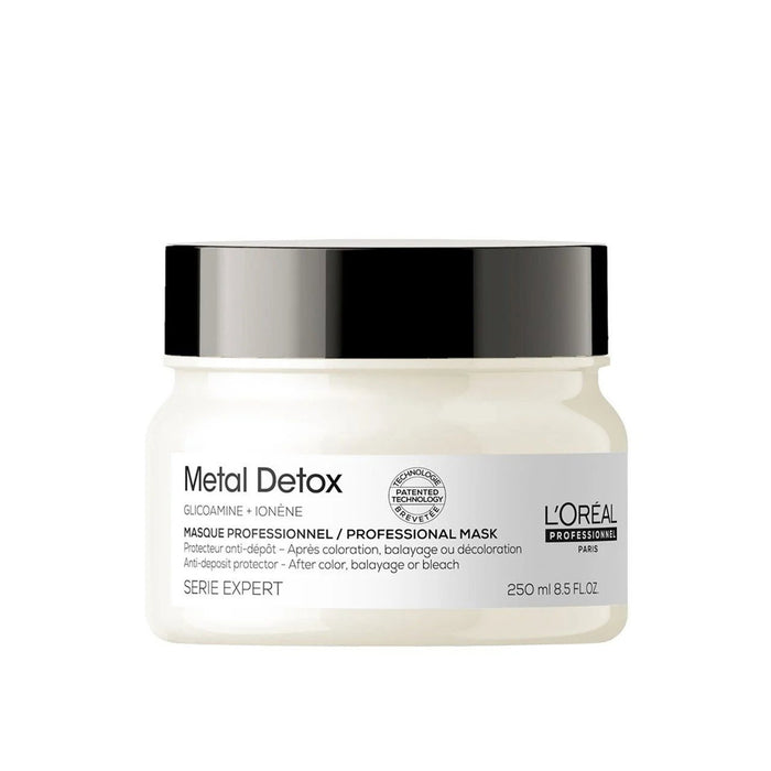 Mască de păr L'Oreal Professionnel Serie Expert Metal Detox, protector anti-depunere, 250 ml