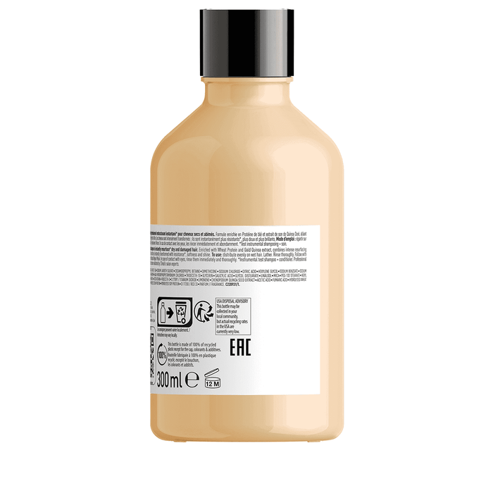 Șampon L'Oreal Professionnel Serie Expert Absolut Repair, pentru păr uscat și deteriorat, resurfațare instantanee, 300 ml