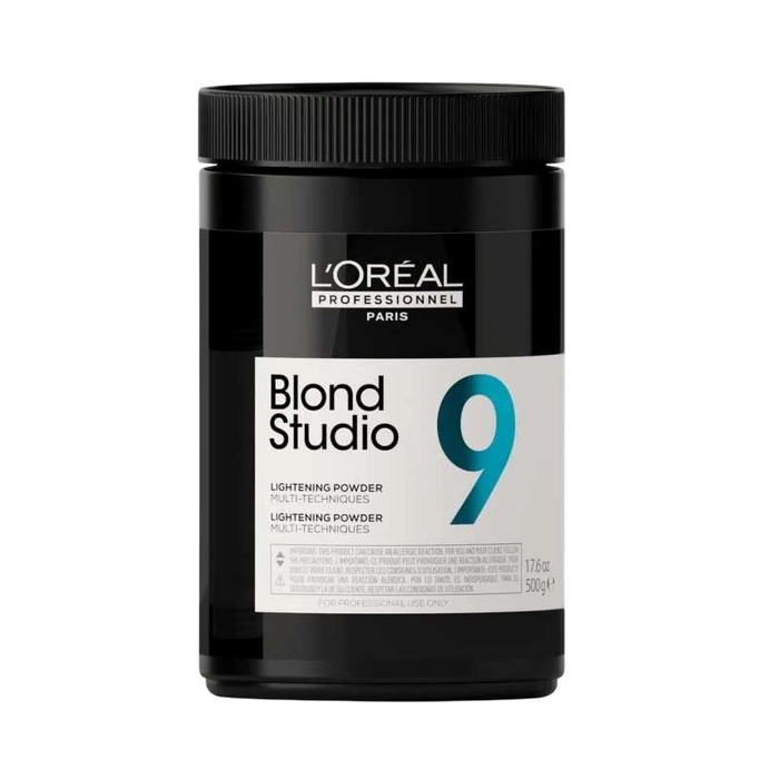 Pudră decolorantă L'Oreal Professionnel Blond Studio 9, pentru iluminarea părului, 500 g