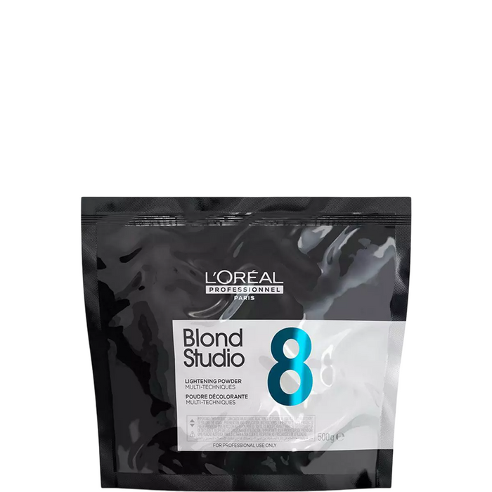 Pudră decolorantă L'Oreal Professionnel Blond Studio Multi Techniques 8, pentru păr, 500 g