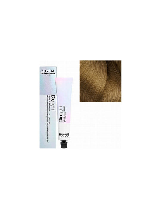 Vopsea de păr L'Oreal Professionnel Dia Light, fără amoniac, nuanța 8.3, 50 ml