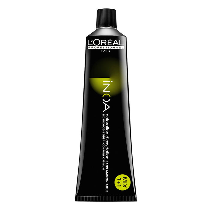 Vopsea permanentă de păr L'Oreal Professionnel Inoa, fără amoniac, nuanța 6.3, 60 ml