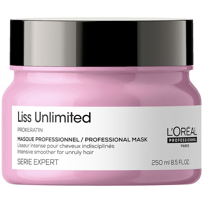 Mască de păr L'Oréal Professionnel Serie Expert Liss Unlimited, pentru netezire, 250 ml