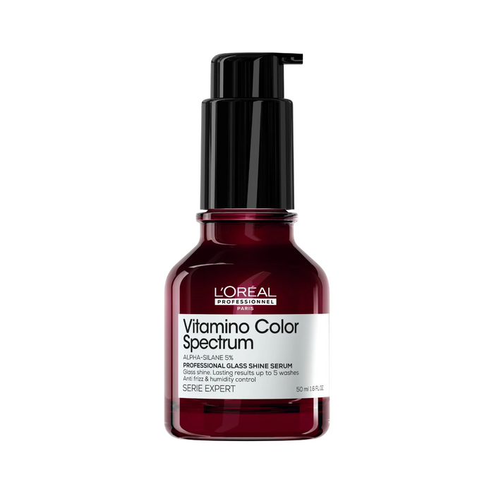Ser de păr L'Oreal Professionnel Vitamino Color Spectrum, efect de strălucire de sticlă, 50 ml