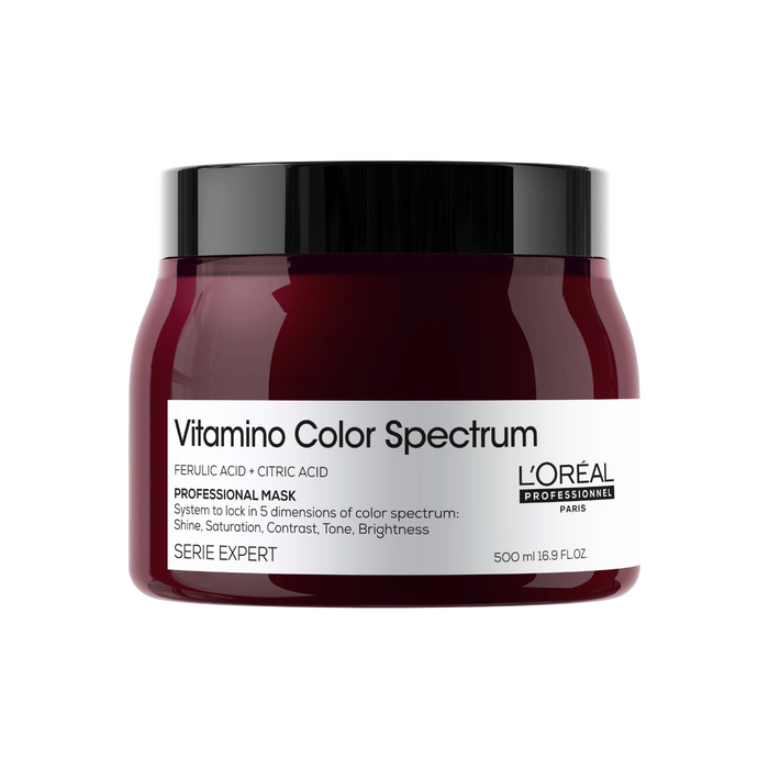 Mască de păr L'Oreal Professionnel Vitamino Color Spectrum, pentru protecția culorii, 500 ml