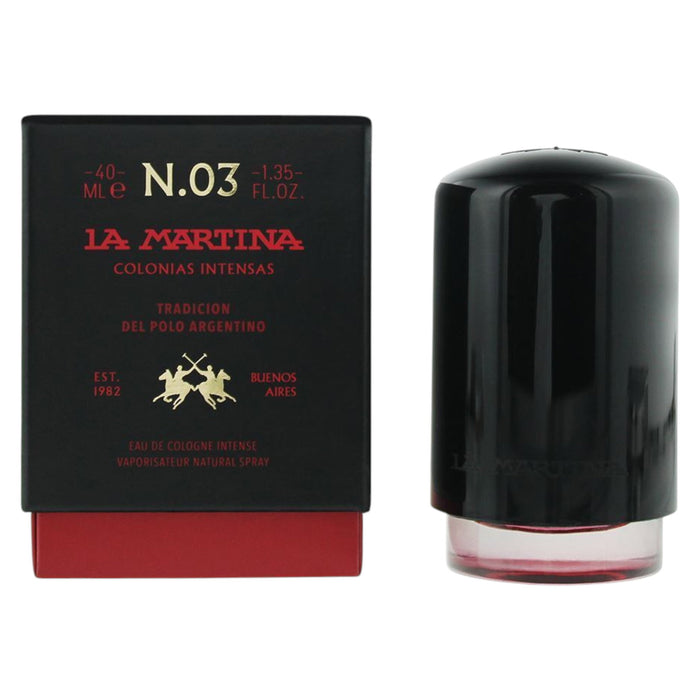 Apă de colonie La Martina Nude Amber Intense, unisex, 40 ml