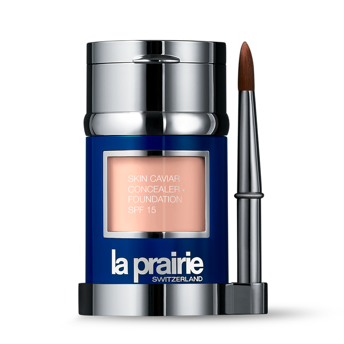 Fond de ten lichid și corector 2-în-1 La Prairie Skin Caviar, nuanța 05 Petală, SPF 15, 30 ml