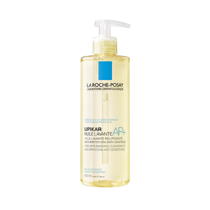 Ulei de duș La Roche-Posay Lipikar AP+, calmant, anti-scărpinare, pentru piele foarte uscată și sensibilă, 400 ml