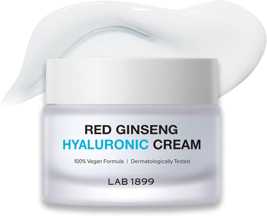 Cremă de față Lab 1899 Red Ginseng Hyaluronic Cream, hidratare intensă, cu acid hialuronic, 50 ml