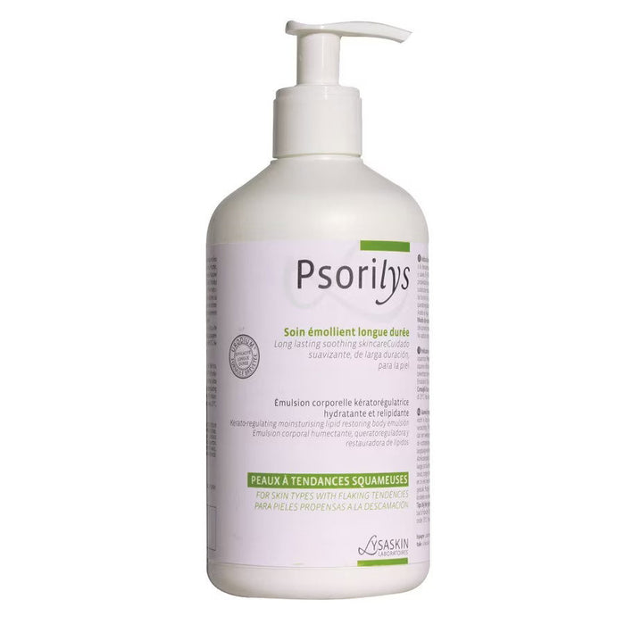Emulsie pentru corp Lab Lysaskin Psorilys, emolientă, hidratantă, 200 ml