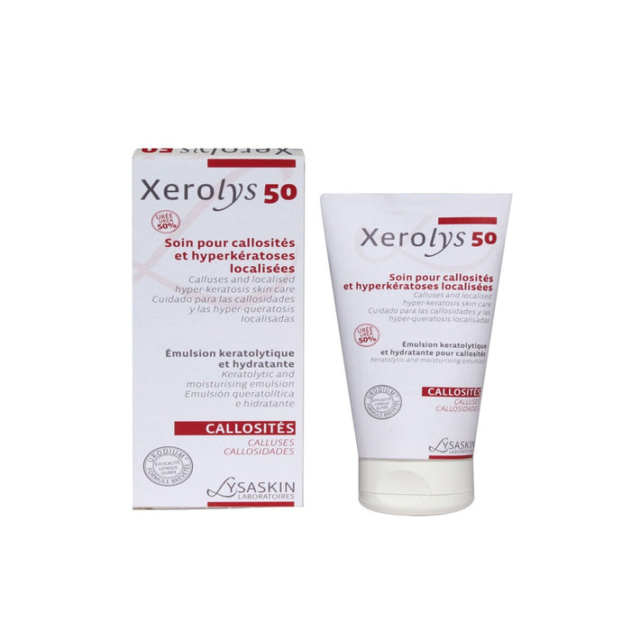 Emulsie pentru corp Lab Lysaskin Xerolys 50, pentru calozități, cu uree 50%, 40 ml