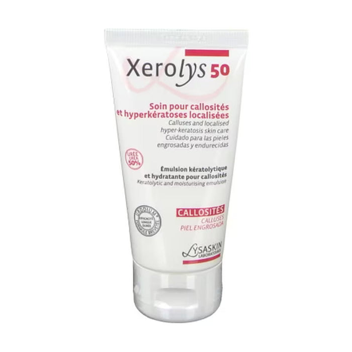 Emulsie pentru corp Lab Lysaskin Xerolys 50, pentru calozități, cu uree 50%, 40 ml
