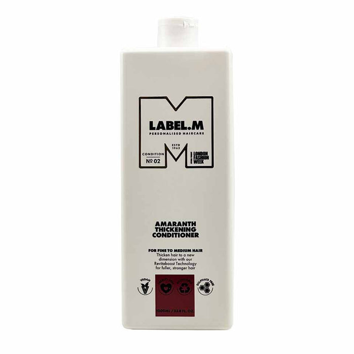 Balsam de păr Label.M Amaranth Thickening, pentru păr fin și mediu, cu efect de densificare, 1000 ml