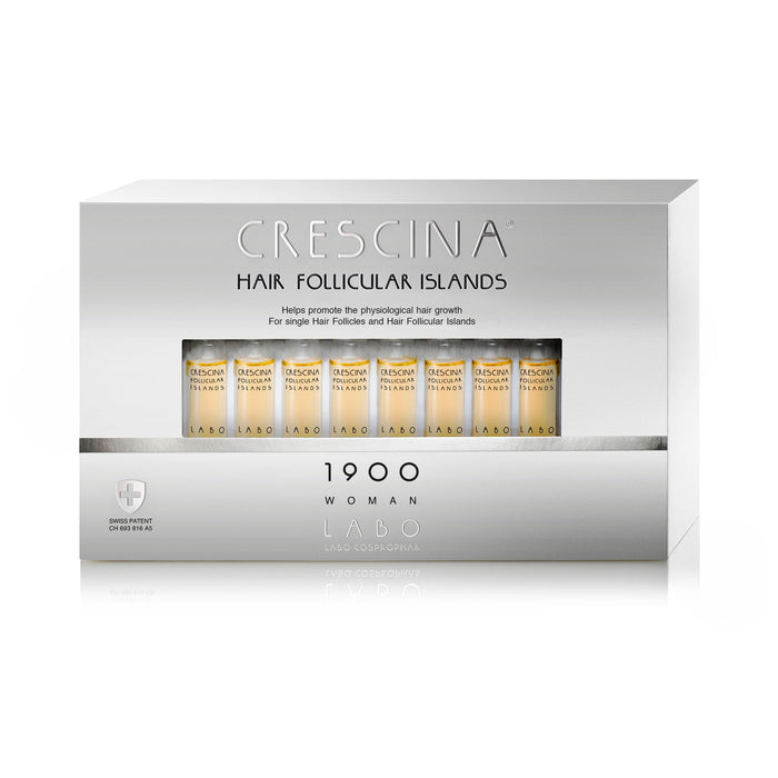 Ser pentru scalp Labo Cosprophar Suisse Crescina Follicular Islands 1700, pentru stimularea creșterii, 20 fiole
