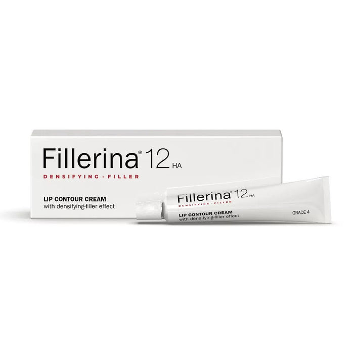 Cremă pentru conturul buzelor Labo Cosprophar Suisse Fillerina 12HA Densifying Filler Grade 4, hidratantă, 15 ml