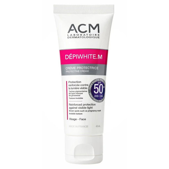 Cremă de protecție solară pentru față Laboratoire ACM Depiwhite.M, SPF 50+, 40 ml