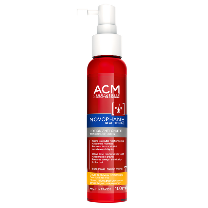 Loțiune anticădere pentru păr Laboratoire ACM Novophane Reactional, 100 ml