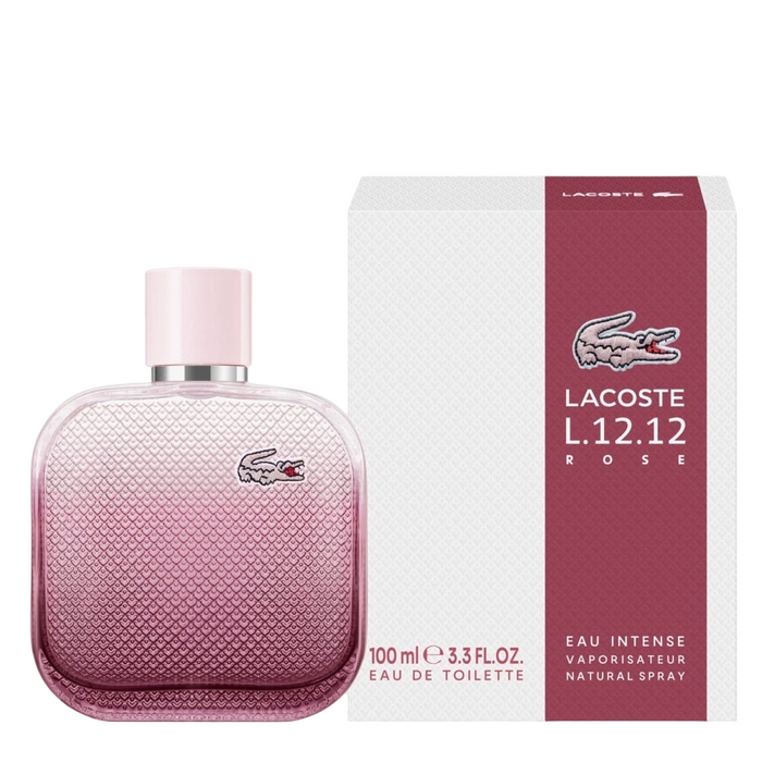 Apă de toaletă Lacoste L.12.12 Rose Intense, pentru femei, 100 ml