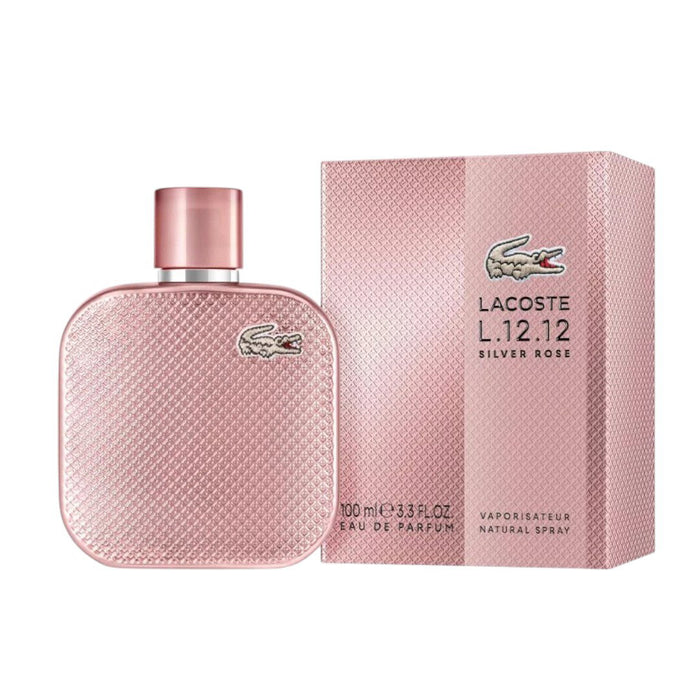 Apă de parfum Lacoste L.12.12 Silver Rose, pentru femei, 100 ml