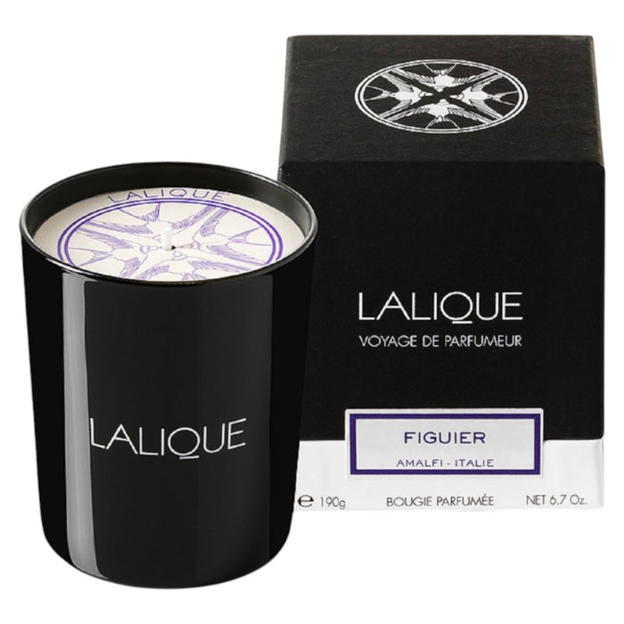 Lumânare parfumată Lalique Figuier Amalfi, aromă de smochin, 190 g
