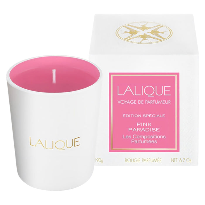 Lumânare parfumată Lalique Les Compositions Parfumees Pink Paradise, 190 g